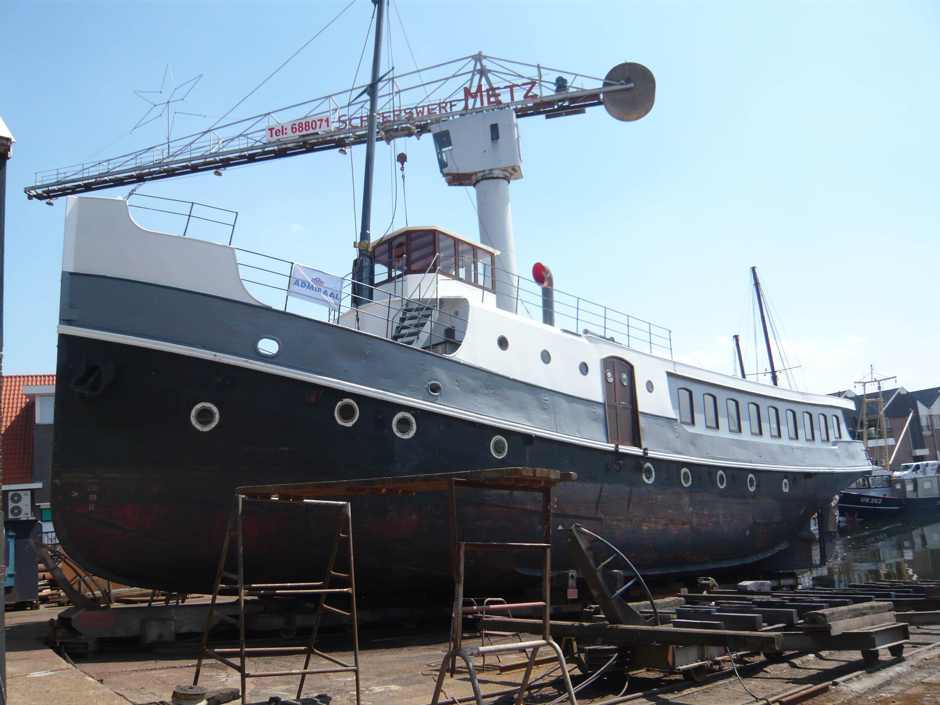 Op de werf in Urk